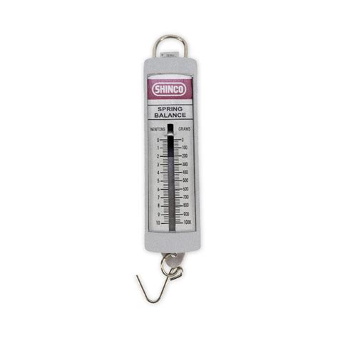 Pull Spring Scale Balance Dual Scale, 10 N/1000 g - American Scientific