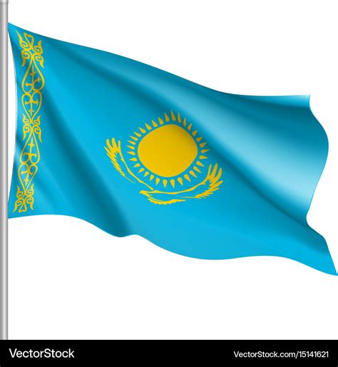 Kazakhstan Flag