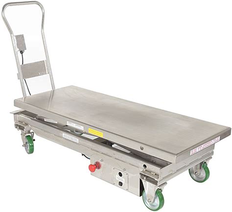 Stainless Steel Electric Lift Cart | HOF Equipment Company