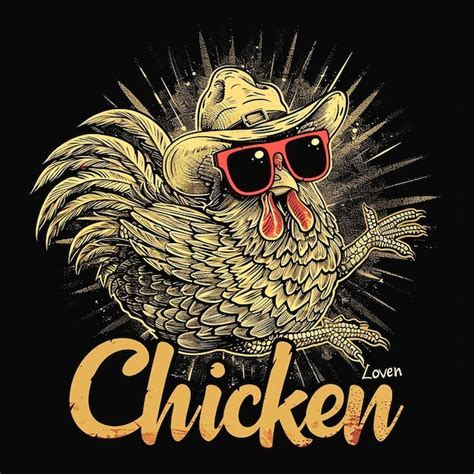 Dynamic and attractive design with the Chicken logo | Premium AI ...