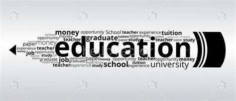 Education typography design - Download Graphics & Vectors