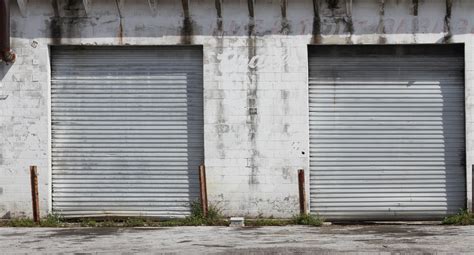 Free photo: Metal garage door - Building, Closed, Concrete - Free ...