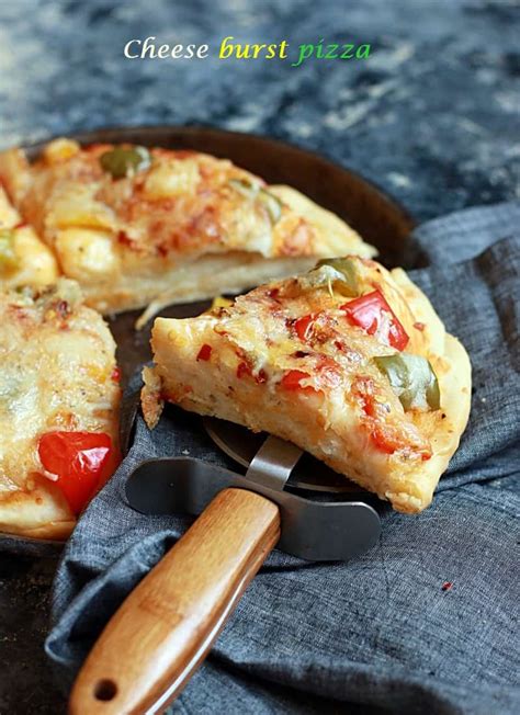 Cheese burst pizza recipe