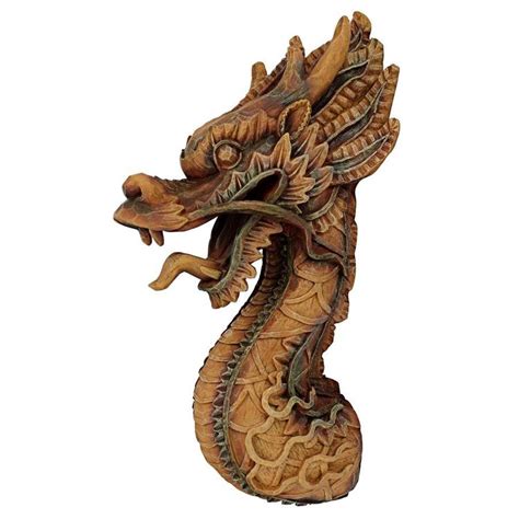 The Fire Dragon Wall Sculpture - Design Toscano