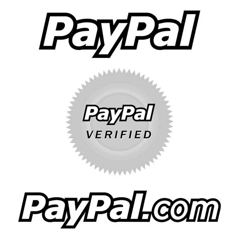 PayPal Logo Black and White (1) – Brands Logos