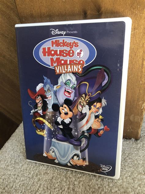 Mickey's House Of Mouse Villains 2002 VHS And Disney | lupon.gov.ph