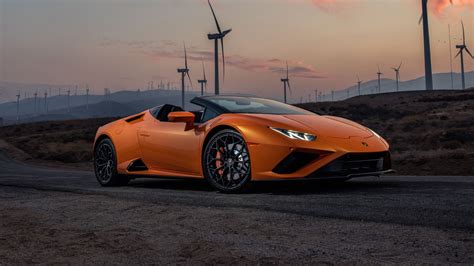 Lamborghini Huracán EVO RWD Spyder 2021 5K Wallpaper | HD Car ...