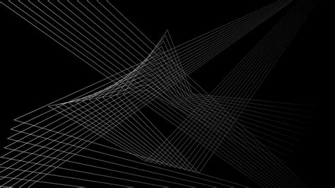 Black Geometric Shapes Dark Wallpapers - Wallpaper Cave