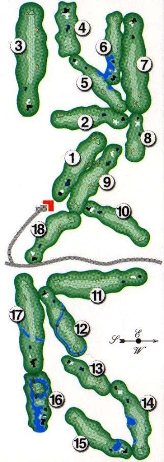 Ironwood Golf Course - Layout Map | Course Database