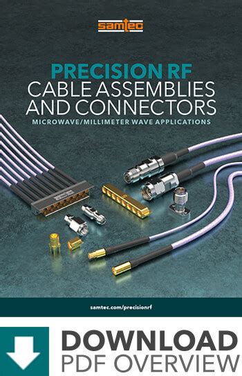 Precision RF Connectors, Cables, and Components | Samtec