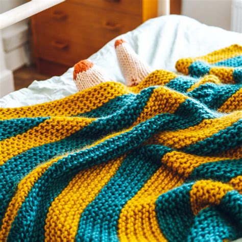 Beginners Blanket - Knitting Pattern - Lauren Aston Designs