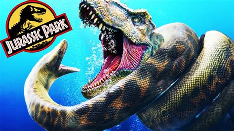 What REALLY HAPPENED To TITANOBOA in Jurassic World - YouTube