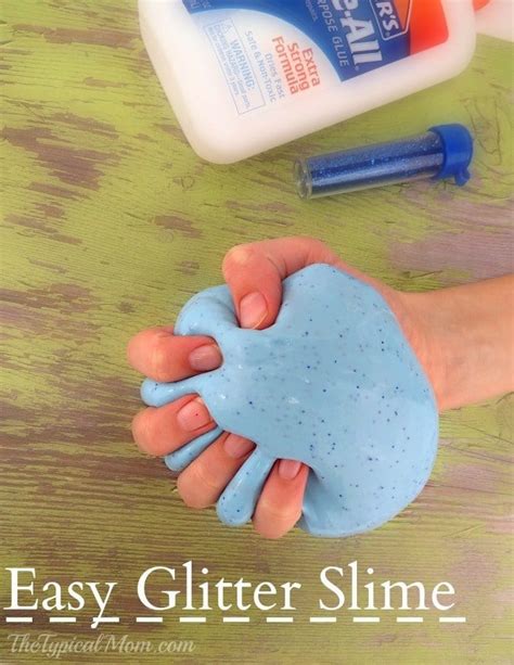 How to Make Slime with Glue - Easy Safe Homemade Recipe