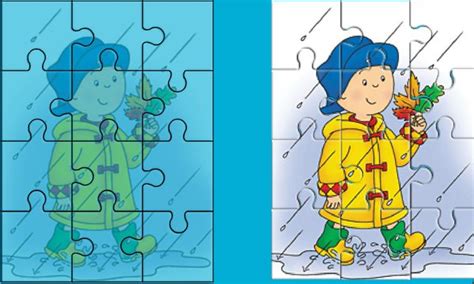 Caillou Puzzle | NuMuKi