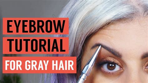 What Color Eyebrow Pencil For Grey Hair - EyebrowShaper