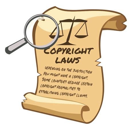 Copyright Laws Scroll - Openclipart