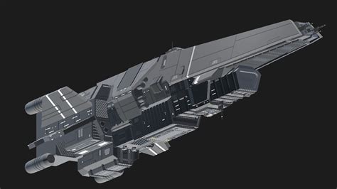 SimplePlanes | UNSC Halberd-class destroyer II