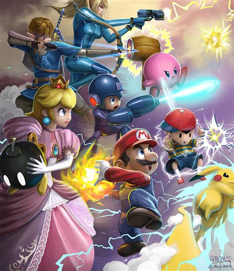 Super Smash Bros Ultimate - Artwork (Fanart) HD by HiGuys920 on DeviantArt