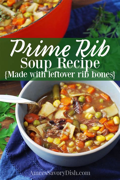 Prime Rib Soup {Gluten-Free Option} - Amee's Savory Dish