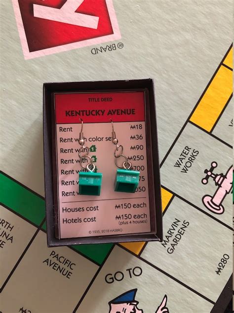 Monopoly Pieces Monopoly Game Tokens Monopoly Custom - Etsy