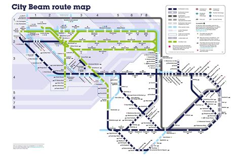 South Eastern train / rail maps