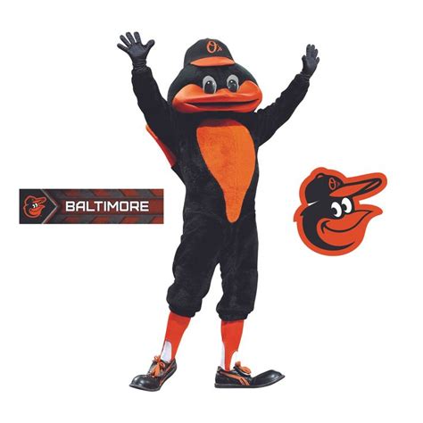 Baltimore Orioles: The Oriole Bird Mascot - Officially Licensed MLB Re ...