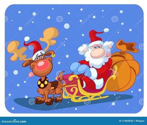 Desenhos Animados Do Natal Fotos de Stock Royalty Free - Imagem: 17469038