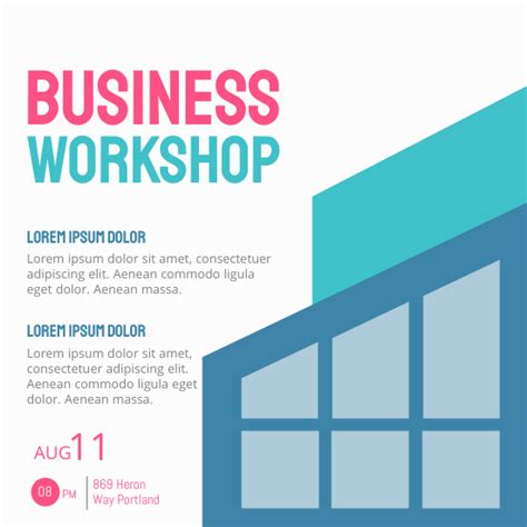 Business Workshop | Invitation Template