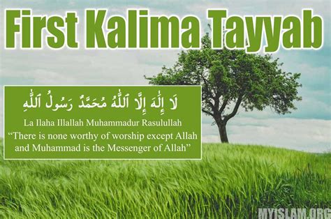 What is First Kalima Tayyab? (Perfect for Kids)