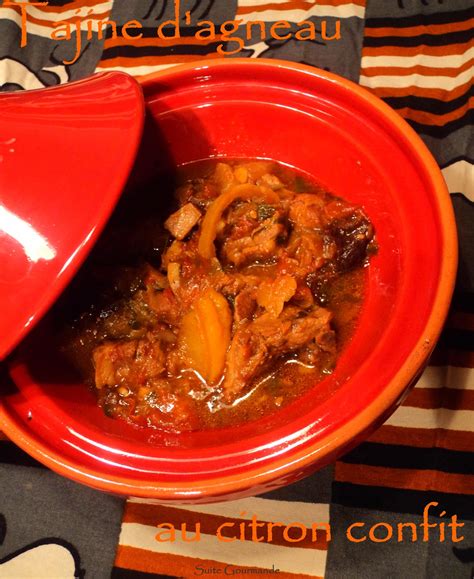 Suite Gourmande: Tajine d'agneau au citron confit