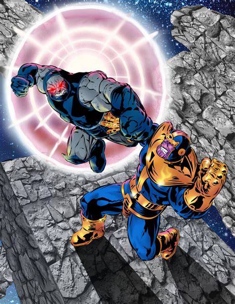 Darkseid vs Thanos-color by richandujar on DeviantArt