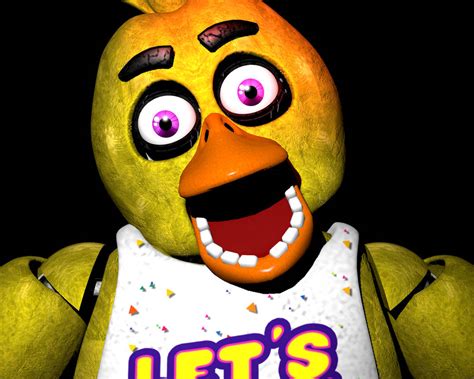 Fnaf 1 Chica Render By Puppetio On Deviantart Fnaf Fnaf 1 Rendering ...