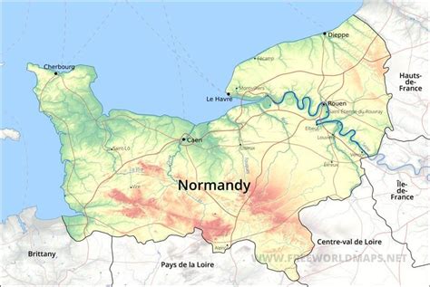 Normandy Map