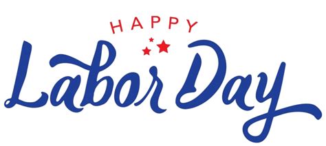 Happy Labor Day PNG Transparent Images