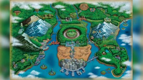 All the Pokémon regions 2024