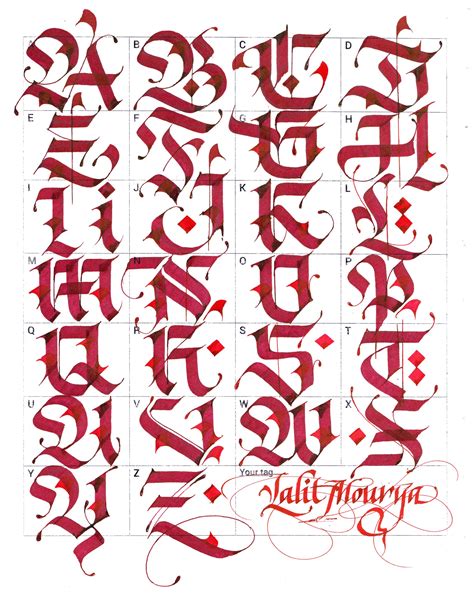 Calligraphy Chicano Graffiti Font | Lifeintish