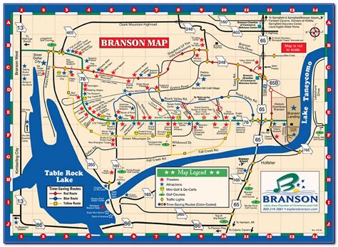 Map Of Branson Hotels On Strip | prosecution2012