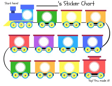 Behavior Sticker Chart Free Printable : Behavior Sticker Chart ...