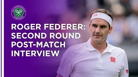 Roger Federer Second Round Post-Match Interview | Wimbledon 2021