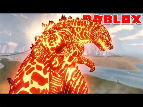 NOVO THERMO GODZILLA REMODEL ELE É MARAVILHOSO ROBLOX Kaiju