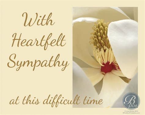 Heartfelt Sympathy Sympathy Card Printable Instant - Etsy