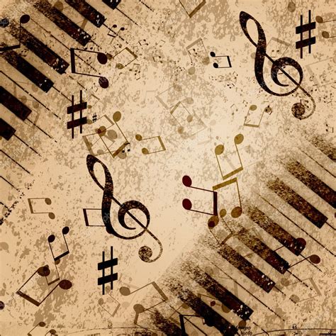 Music notes background Stock Photo by ©SergeyNivens 11168113