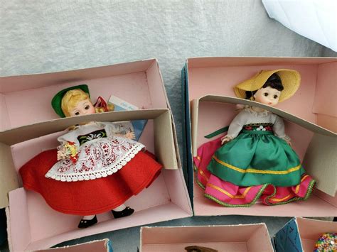 Vintage Madame Alexander Company Doll 8" International With Box Several ...