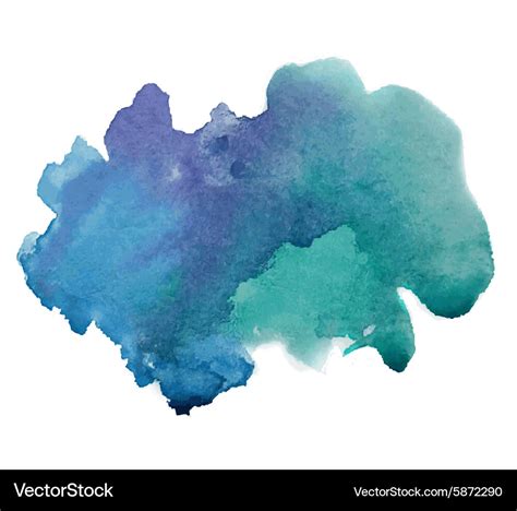 Beautiful watercolor texture Royalty Free Vector Image