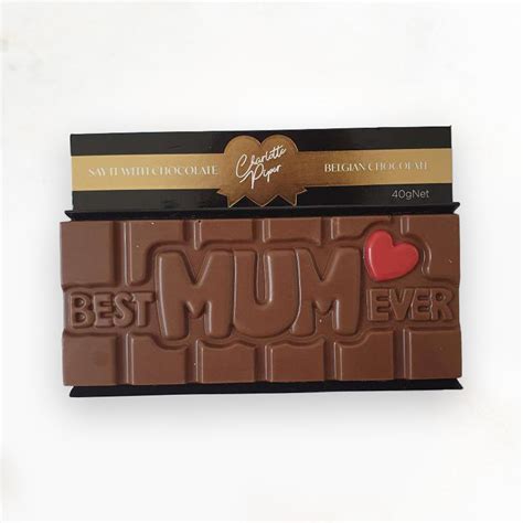 Best Mum Chocolate Bar 40g