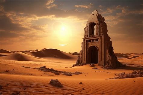 Desert ancient temple outdoors nature | Free Photo - rawpixel