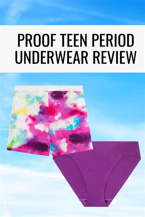 Proof Teen Period Underwear Review - Mama Knows It All