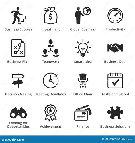 Business Icons For Presentations - Taha