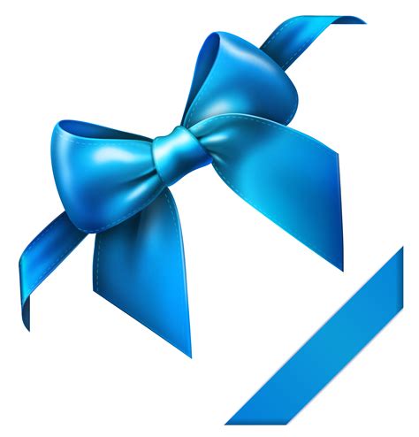 Blue Ribbon Border Clip Art