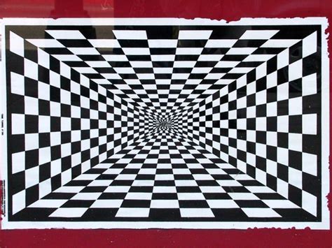 Depth Perception Optical Illusion